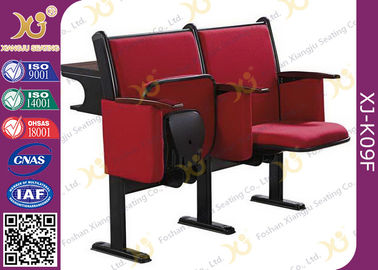 China Stahlbein-Mittelabstand 520 Millimeter Highschool Klassenzimmer-Möbel-Vorlesungssals-Stuhl fournisseur