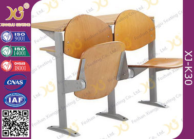 China Melamin-faltbare College-Klassenzimmer-Tischplattenmöbel, Vortrag-Theater-Stühle fournisseur