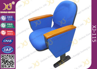China Flammhemmende Textilverpackung Auditoriums-Stühle mit Mittelabstand der AUFLAGE 580mm für Publikumsraum fournisseur