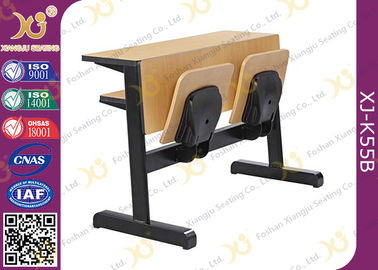 China Sondergröße-Sperrholz-College-Klassenzimmer-Möbel-Schreibtisch und Stuhl Seat falteten sich fournisseur