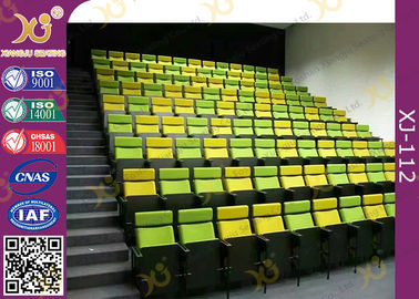 China Asphaltieren Sie Vorlesungssals-Sitzplätze/musikalische Hall-Sitze/, die Kirchen-Stühle mit Buch-Netz stapeln fournisseur