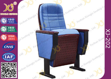 China Gepolsterte ergonomische hohe Qualität faltet Auditoriums-Sitzplatz-/Kino-Stühle zusammen fournisseur
