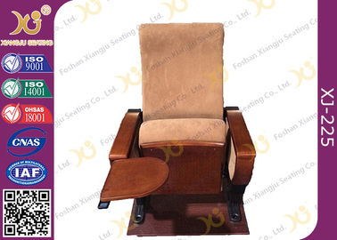 China Auditoriums-Konferenzsaal-Stühle mit dauerhaftem Sperrholz-Schreibtisch/dem großen Eisen-Bein fournisseur