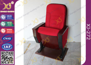 China Öffentlichkeit faltete Furnier-Blattauditoriums-Stühle/rote Vorlesungssals-Sitzplätze fournisseur
