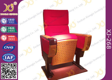 China Moderne gefaltete Handelsauditoriums-Stühle mit dem starken strukturellen einzelnen Stahlbein fournisseur