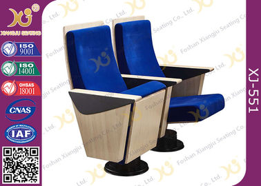 China Örtlich festgelegtes Sperrholz moderne Trainning-Raum-Stühle mit dem einzelnen Bein-Boden - angebracht fournisseur