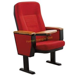 China Plastik-pp.-Platten-Stahlbein-Hörsaal-Stühle mit hölzernem Schreibens-Tablet fournisseur