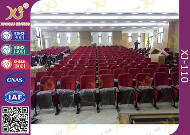 China Eben Hochschulprojekt-lange Verwendungs-Theater-Sitzplatz-Stühle mit Reihe/Sitznummer fournisseur