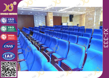China Asphaltieren Sie faltende PU geformte Schwamm-Theater-Sitze mit Rückseiten-Tabellen-/Kino-Stühlen fournisseur