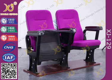 China Irwin-Art-Raumersparnis-kleiner hinterer Auditoriums-Theater-Stuhl mit faltendem Tablet ABS Material fournisseur