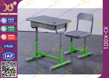 China Grüner Schlag - geformte Plastikausbildungs-Klassenzimmer-Tabelle und Stuhl kundengebundene Farbe fournisseur