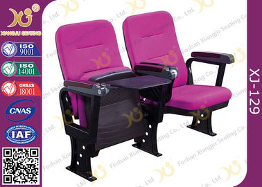 China Einspritzungs-Polyurethan-Schaum niedrig unterstützen Auditoriums-Konferenzsaal-Stuhl mit weicher Rückenlehne fournisseur
