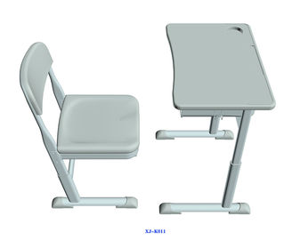 China Moderne einzelne Tabelle und Stuhl des Studenten-K11 eingestellt mit Nut HDPE Material fournisseur