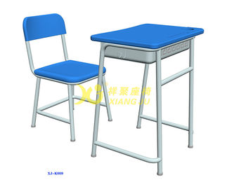 China Sekundarschule-einzelner Schreibtisch und Stuhl mit Farbe Customied/Klassenzimmer-Möbeln fournisseur