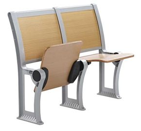 China Sperrholz-Metallkonferenzzimmer-Stuhl/faltbarer Schulbank-und Stuhl-Satz fournisseur
