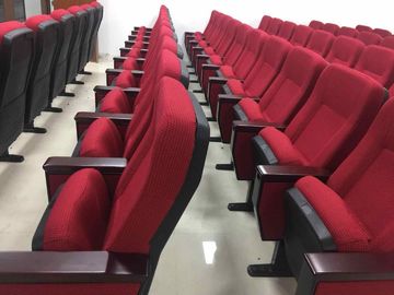 China Pp. unterstützen und setzen Auditoriums-Kirchen-Vorlesungssals-Stühle mit gefaltetem schreibendem Tablet fournisseur