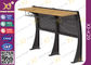 Schwerkraft-Rückkehr gefaltete Seat-Vorlesungssals-Stuhl-Tabelle mit Schreibplatte für Universität fournisseur