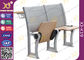College-Klassenzimmer-Möbel-mehrschichtige faltende Art Vorlesungssal befestigte fournisseur