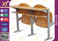 Melamin-faltbare College-Klassenzimmer-Tischplattenmöbel, Vortrag-Theater-Stühle fournisseur