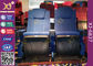 Geformte PU-Schaum-Schwerkraft falten Publikums-Sitzplatz-Stühle zusammen, die das Gewebe, das mit bedeckt wird, zurück drücken fournisseur