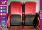 Schmutziger Beweis-sitzt rotes Gewebe-Kino-Theater Sitzplätzen mit faltbarem Sitzplatz-Auffüllen vor fournisseur