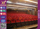 Schmutziger Beweis-sitzt rotes Gewebe-Kino-Theater Sitzplätzen mit faltbarem Sitzplatz-Auffüllen vor fournisseur