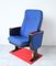 Blau faltete Plastiktheater-Auditoriums-Stühle/Auditoriums-Sitze mit Schreibens-Auflage fournisseur