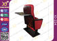 Kundengebundene Seat fortgeschrittene geformte Schaum-Stahlschulauditoriums-Stühle mit hinterer Auflage fournisseur