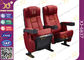Rote faltbare Auditoriums-Theater-Sitzplatz-Stühle benutzten Film-Kino-Sitze reparierte Rückseiten fournisseur