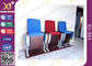 Drei besonders angefertigte Sitze verstärken Aluminiumauditoriums-Stühle mit quadratischem Sperrholz fournisseur