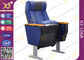 Blaue stapelbare Vorlesungssals-Stühle für Kirchen-Kanzel/Vortrag-Theater-Sitzplätze fournisseur