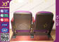 Dreieck-Armlehnen-Kurzschluss-Rückenlehne-Auditoriums-Kirchen-Stühle mit faltendem Weiche aufgefülltem Seat fournisseur