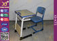 Hölzerner einzelner und doppelter Studenten-Schreibtisch und Stuhl-gesetzter Stahlrahmen fournisseur