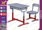 Eisen-Struktur-Primärstudenten-Kinderschultabelle und -stühle mit nicht Beleg-Füßen fournisseur
