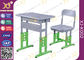 Justierbare Metallstudenten-Schultabelle und -stühle mit den Griffigkeits-Beinen fournisseur