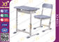 HDPE Tischplatte-einzelner Studenten-Schreibtisch und Stuhl-gesetztes Aluminiumfeld Kratzer-beständig fournisseur