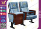 Ebenen-aufgeteilte Art Rückenlehne-Auditoriums-Stuhl mit nähenden Logos/Kino-Sitzen fournisseur