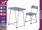 Moderne kombinierte Tabellen und -stühle PVCs Kinderschulmit elektrostatischer Pulver-Beschichtungs-Oberfläche fournisseur
