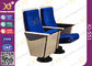 Örtlich festgelegtes Sperrholz moderne Trainning-Raum-Stühle mit dem einzelnen Bein-Boden - angebracht fournisseur