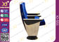 Örtlich festgelegtes Sperrholz moderne Trainning-Raum-Stühle mit dem einzelnen Bein-Boden - angebracht fournisseur
