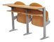 Kinderhölzerne doppelte Schulbank und -stuhl für Klassenzimmer Soem-/ODM-Service fournisseur