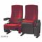 Rote Samt Promi Kino-Luxussitzplätze mit Plastikbecherhalter-/Kino-Stühlen fournisseur