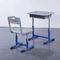 Justierbares Eisen-Aluminiumstudenten-Schreibtisch-und Stuhl-gesetztes bleifreies Pulver-Beschichten umweltsmäßig fournisseur