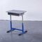 Justierbares Eisen-Aluminiumstudenten-Schreibtisch-und Stuhl-gesetztes bleifreies Pulver-Beschichten umweltsmäßig fournisseur
