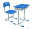 Örtlich festgelegter Höhe 76 cm HDPE Studien-Schreibtisch mit Nut für Stift-/Schulklassenzimmer-Möbel fournisseur