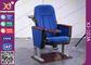 Antifleck-Gewebe-materielle Auditoriums-Stühle mit normalem Eisen-Bein-Kasten und Tabelle fournisseur