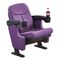 Fantastische purpurrote Mitte-Rückseite Promi Kino-Sitzplätze mit Becherhalter/Home Theater-Stuhl fournisseur