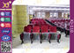 Rote Kirchen-Hall-Theater-Raum-Sitzplätze mit Reihen-Zahl-hölzerner GummiArmlehne fournisseur
