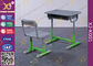 Grüner Schlag - geformte Plastikausbildungs-Klassenzimmer-Tabelle und Stuhl kundengebundene Farbe fournisseur