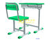 Einzelne Doppelstudenten-Tabelle und Stuhl eingestellt mit Nut HDPE Material fournisseur